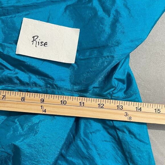 Vintgae Wilson Womens Size XL Turquoise Drawstring Nylon Wind Pants Athletic - Picture 13 of 14